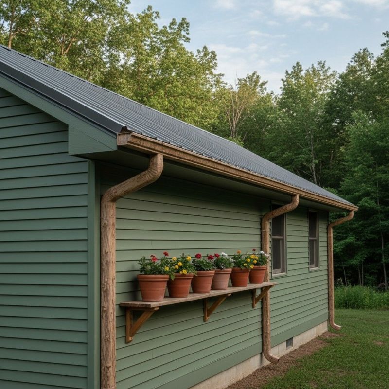 Wooden Gutter Replacement